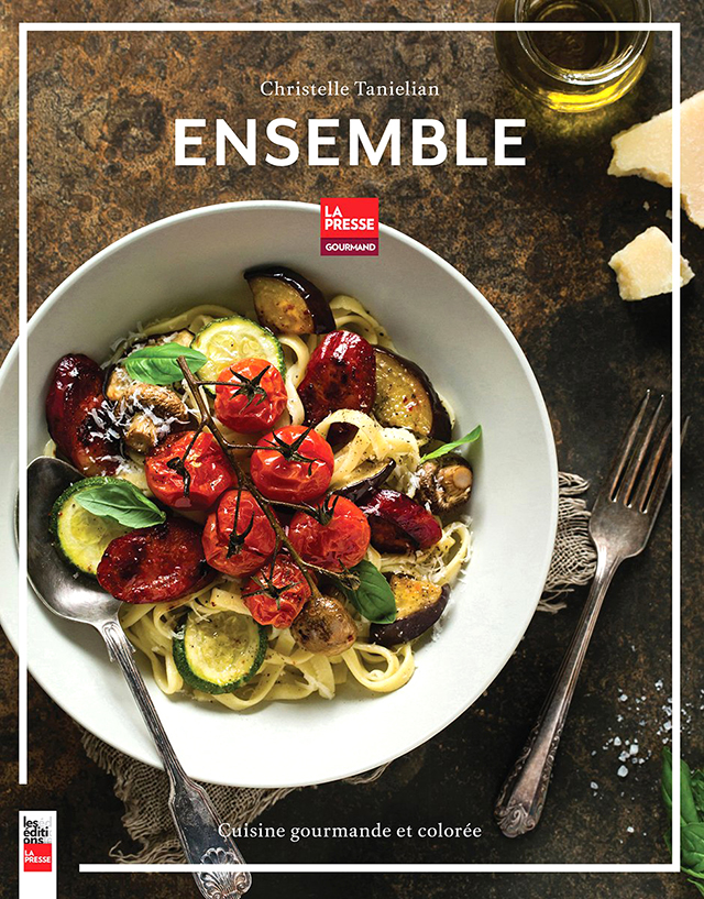 Ensemble, cuisine gourmande et colorée